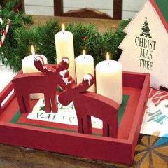 Краска меловая Chalky Vintage-Look, цвет 403 кирпично-красный, 250мл, Viva Decor (Германия)