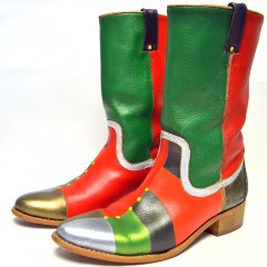 Краска для кожи и синтетики Color up Антрацит металлик 50мл, Viva Decor Германия