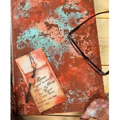 Краска с эффектом ржавчины Rusty Paper 452 оранжевый, 150 мл, Viva Decor