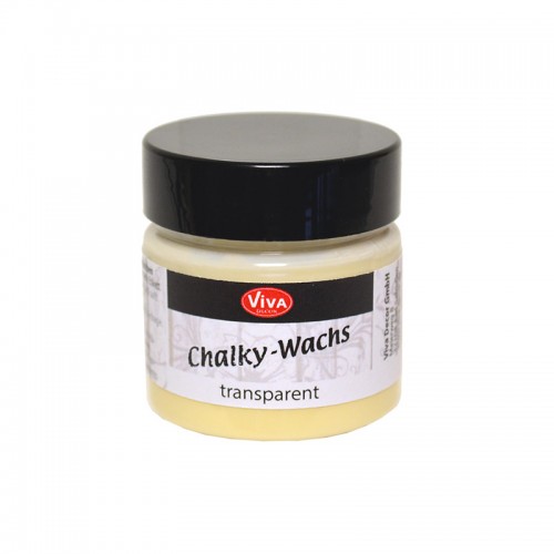 Воск Chalky Wachs, цвет 001 прозрачный, 50 мл, Viva Decor 