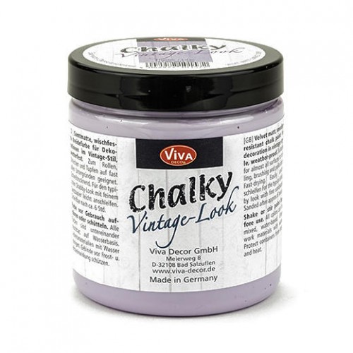 Краска меловая Chalky Vintage-Look, цвет 501 сиреневый, 250мл, Viva Decor 