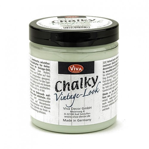 Краска меловая Chalky Vintage-Look, цвет 701 светло-зеленый, 250мл, Viva Decor 