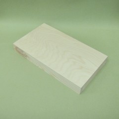 Заготовка планшет деревянный прямоугольный 20х30х4 см, Россия