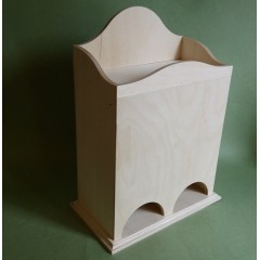 Заготовка чайный домик двойной, фанера, 18х27,5х9,5 см, Россия