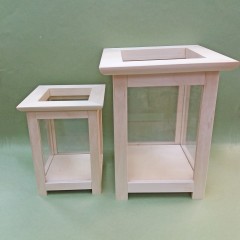 Заготовка фонарь большой, 18,5х18,5х23,5 см, Россия