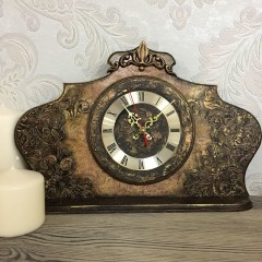 Заготовка Часы каминные с фаской, фанера, 40х24 см, Россия