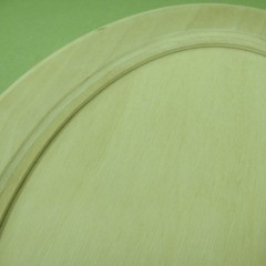 Заготовка панно в раме Овальное 18,5х25 см, фанера, Россия