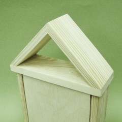 Заготовка ключница, сосна, 24х17х7,5 см, Россия