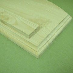 Заготовка ключница с планкой, сосна, 16х25 см, Россия