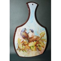 Заготовка доска Круглая средняя с фаской, фанера, 15х23,5 см, Россия