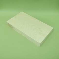 Заготовка планшет деревянный прямоугольный, 20х35х4 см, Россия