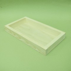 Заготовка планшет деревянный прямоугольный, 20х35х4 см, Россия