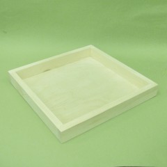 Заготовка планшет деревянный прямоугольный, 35х35х4,3 см, Россия