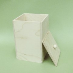 Заготовка короб малый, фанера, 12х12х18 см, Россия