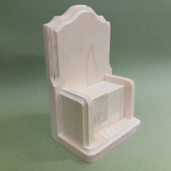 Заготовка Вечный календарь с фаской 03, сосна, 21,5х13,5х9 см, Россия