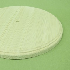 Заготовка часы Круглые с фаской, сосна, 25 см, Россия