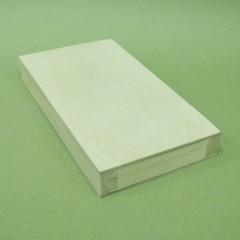 Заготовка купюрница деревянная, сосна 21х12х2,5 см, Россия