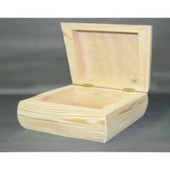 Заготовка шкатулка из сосны, 20х20х9 см