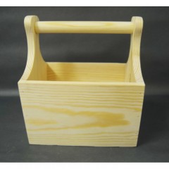 Заготовка Лукошко реечное 20х15хh21 см, сосна, Россия