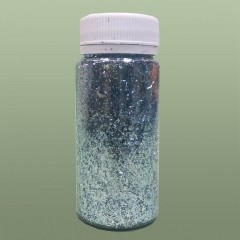 Поталь "Звездная пыль" Голубой хром, 100мл, 1гр