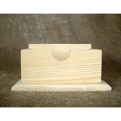 Заготовка коробка под концелярские мелочи, сосна, 16,5х11,5х8 см, Россия