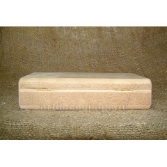 Заготовка шкатулка маленькая, МДФ, 12x9x4,5 см, Россия