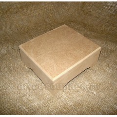 Заготовка шкатулка на ножках с двумя отделениями, МДФ, 16х14х5,5 см, Россия