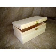 Заготовка шкаиулка для чайных пакетиков 6 отделений, сосна, 22х12х10,5 см, Россия