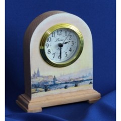 Заготовка Часы будильник настольные 16,5х14х4,3 см, Россия