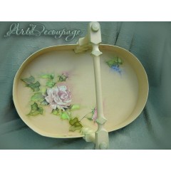 Винтажная клубочница, авторская работа