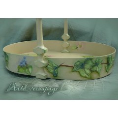 Винтажная клубочница, авторская работа