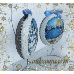 Заготовка медальон разъемный пластиковый, 11 см, EFCO (Германия)