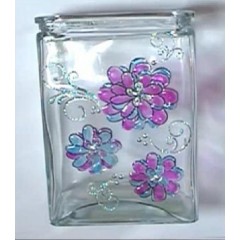 Гель с эффектом стекла Viva-Glaseffekt-Gel, цвет 501 ежевика, 25 мл