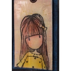 Краска акриловая металлик Artiste 763102 "Титановое золото", 59 мл, Docrafts (Великобритания)