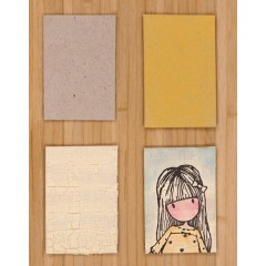 Краска акриловая металлик Artiste 763102 "Титановое золото", 59 мл, Docrafts (Великобритания)