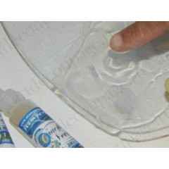 Кракелюрный лак "Crackle Vetro" для стекла двухкомпонентный, 2х80 мл, Stamperia 