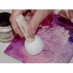 Спонж кисть из поролона, диаметр 4см, 3 шт, Stamperia (Италия)