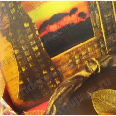 Поролоновый валик для нанесения рисунка, эффект длинных полосок, 10,5х13,5 см, Stamperia (Италия)