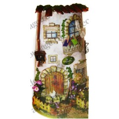 Рисовая бумага для декупажа Stamperia DFS005 "Дом с балконом", 33x48 см