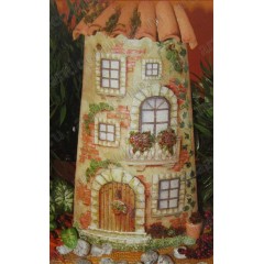 Рисовая бумага для декупажа Stamperia DFS005 "Дом с балконом", 33x48 см