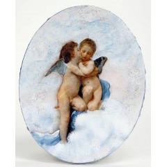 Рисовая бумага для декупажа Stamperia DFS021 "Ангелы и амуры", 33x48 см