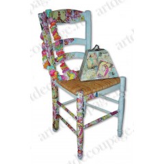 Рисовая бумага для декупажа Stamperia DFS053 "Орхидеи, бабочки", 33x48 см