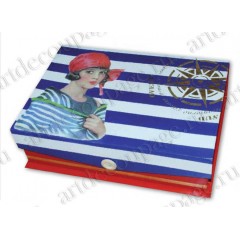 Рисовая бумага для декупажа Stamperia DFS147 "Морячка", 33x48 см, 20г/м2
