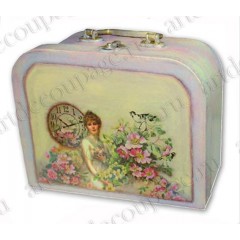 Рисовая бумага для декупажа Stamperia DFS196 "Женщины и часы, винтаж", 33х48 см