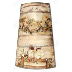 Рисовая бумага для декупажа Stamperia DFS223 "Sweet home", винтаж, 33х48 см