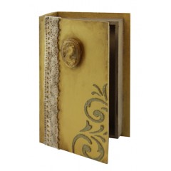 Заготовка шкатулка книга малая, 14х18х6,5 см, Россия