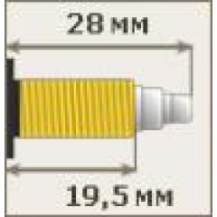 Часовой кварцевый механизм, ось 28 мм, Young Town (Гонконг)