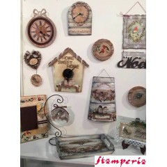 Заготовка черепица деревянная, 6,5х9 см, Stamperia