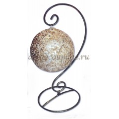 Подставка для шаров и сувениров металлическая красная, 35 см,  Stamperia (Италия)