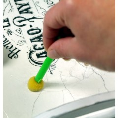 Порошок металлик старое золото для патинирования и затирки кракелюр, 15 гр, Daily ART